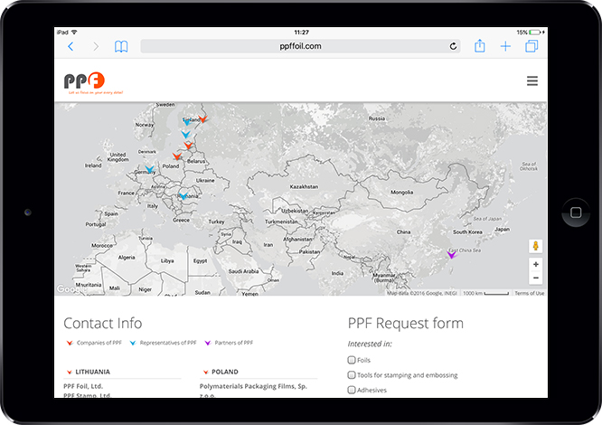 ppffoil contacts